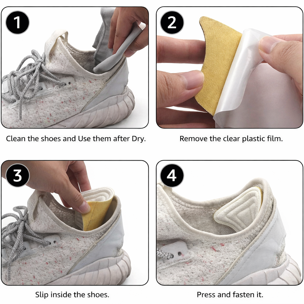 ReLive® CloudStep Heel Protectors (3 Pair / 6 Pcs)