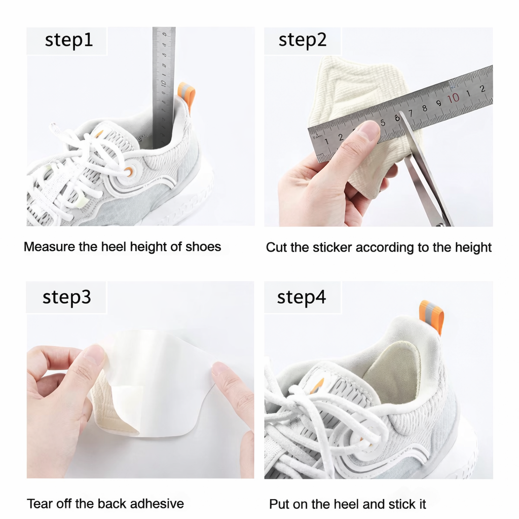 ReLive® CloudStep Heel Protectors (3 Pair / 6 Pcs)