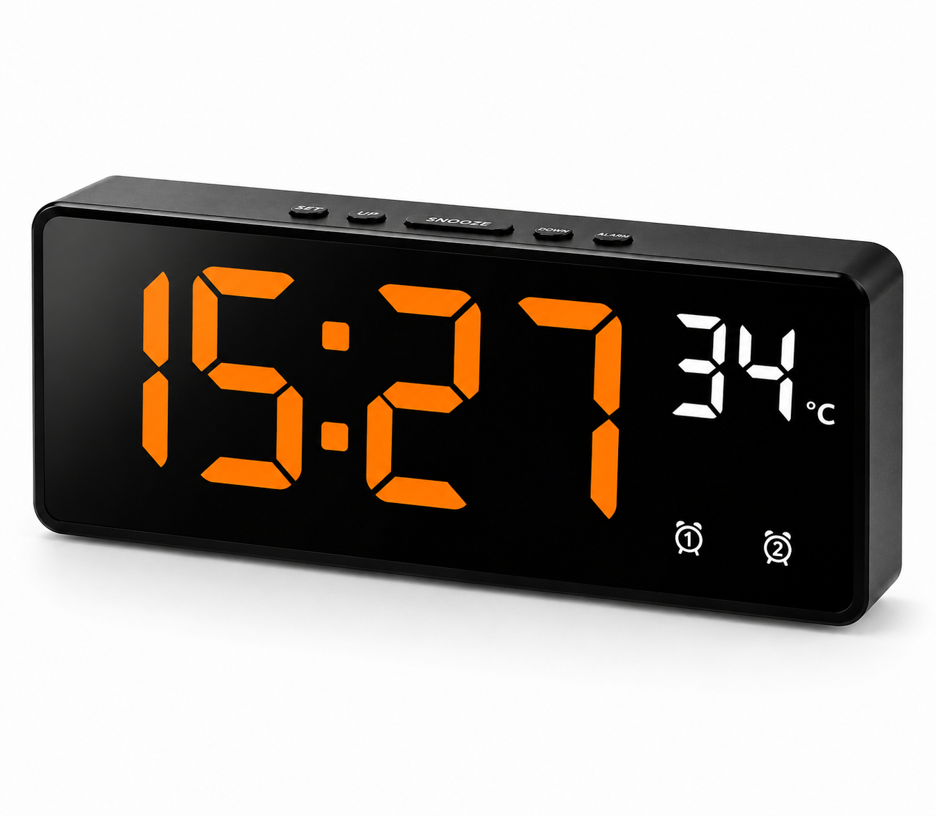 Digital Alarm Clock with Voice Control and LED Display