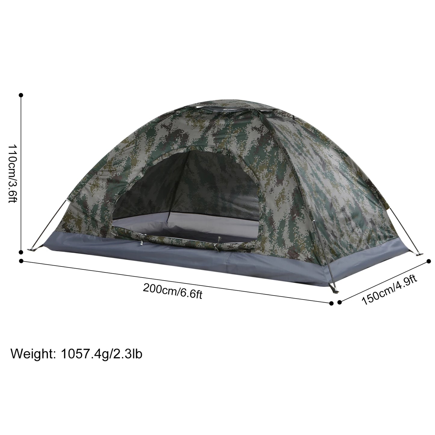 Portable Camping Tent for 1–2 People