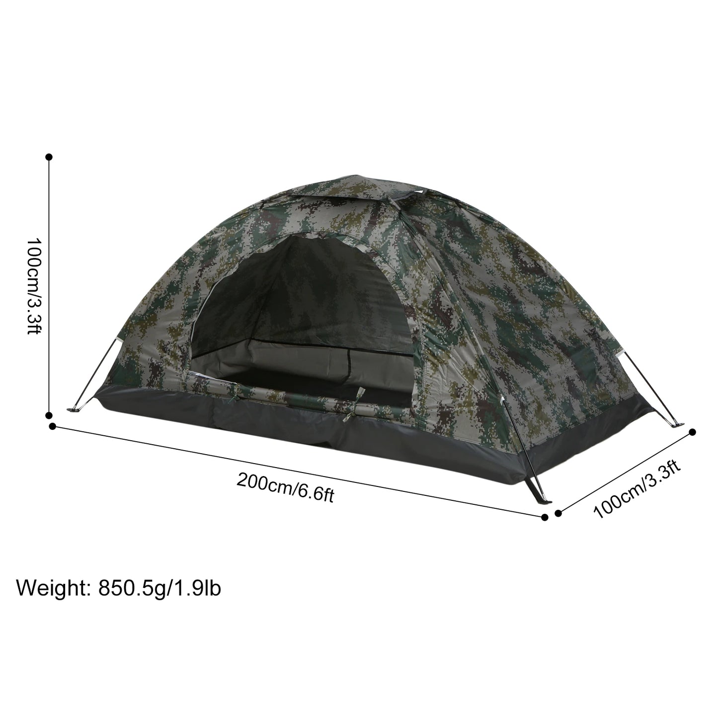 Portable Camping Tent for 1–2 People