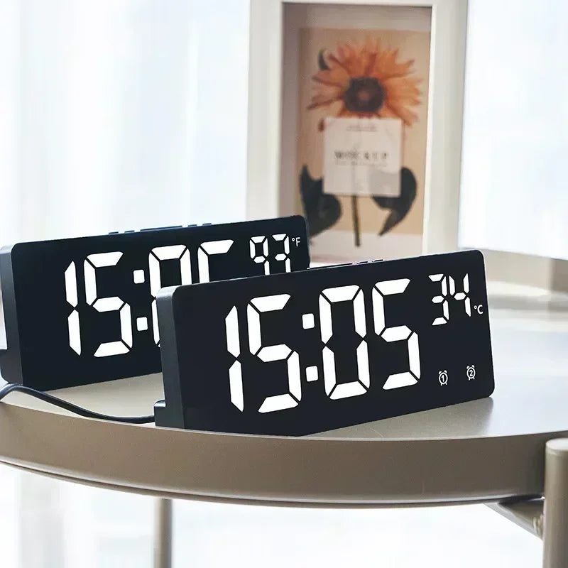 Digital Alarm Clock with Voice Control and LED Display