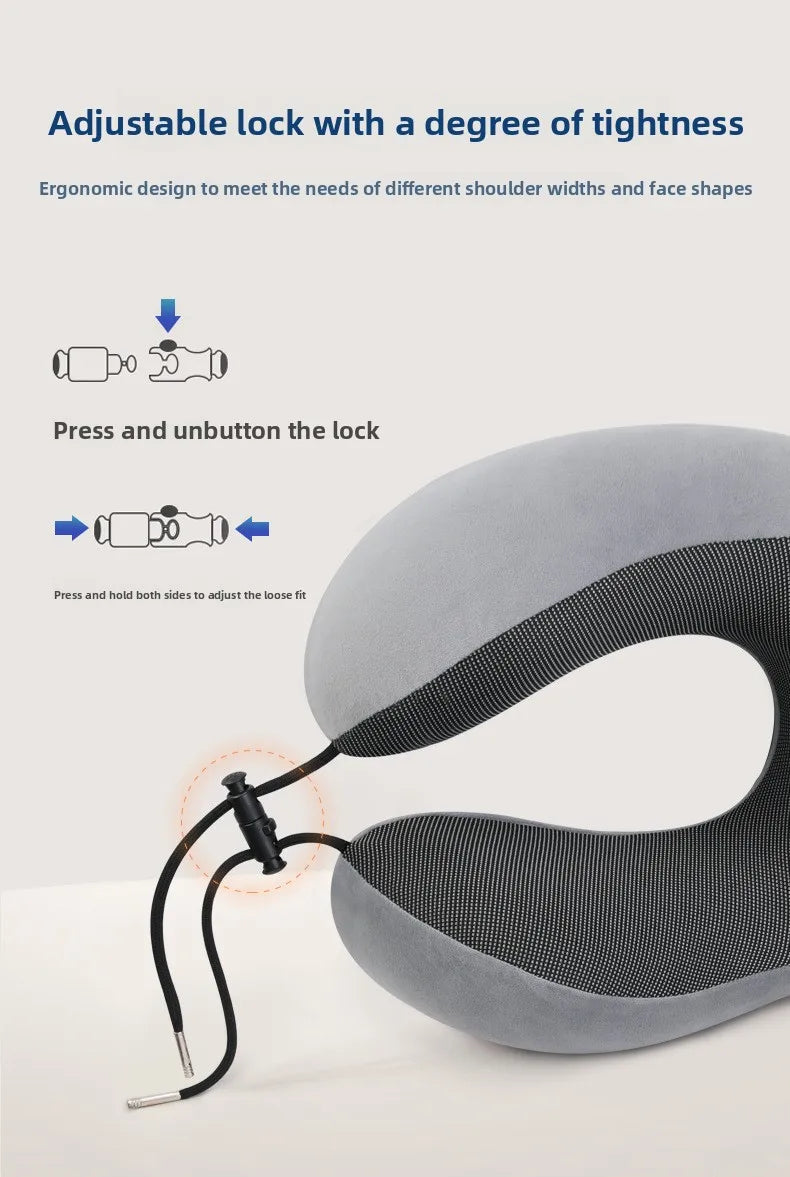 A comfortable neck pillow