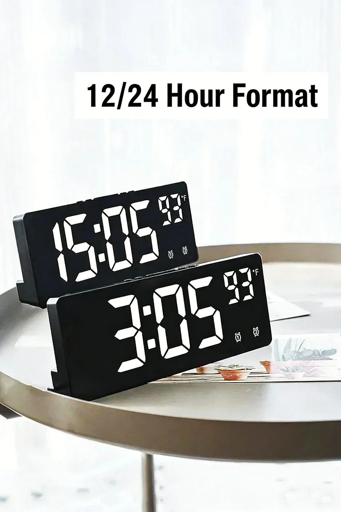 Digital Alarm Clock with Voice Control and LED Display
