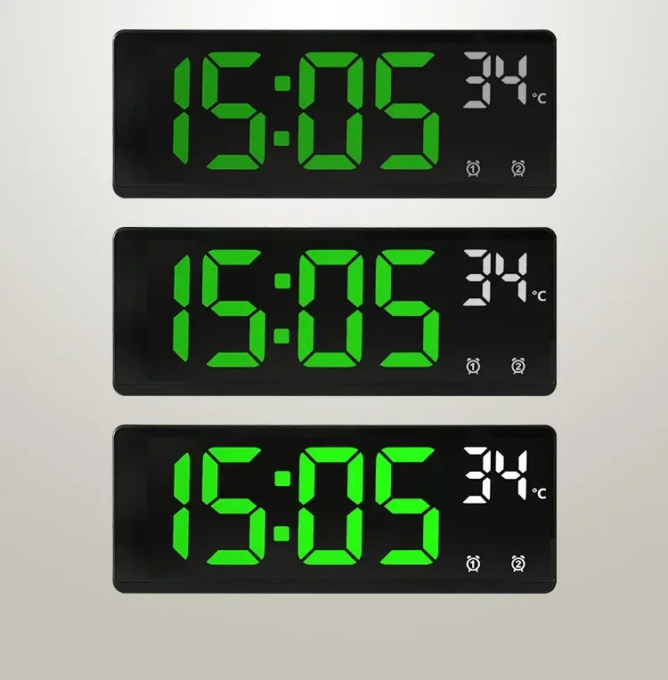 Digital Alarm Clock with Voice Control and LED Display