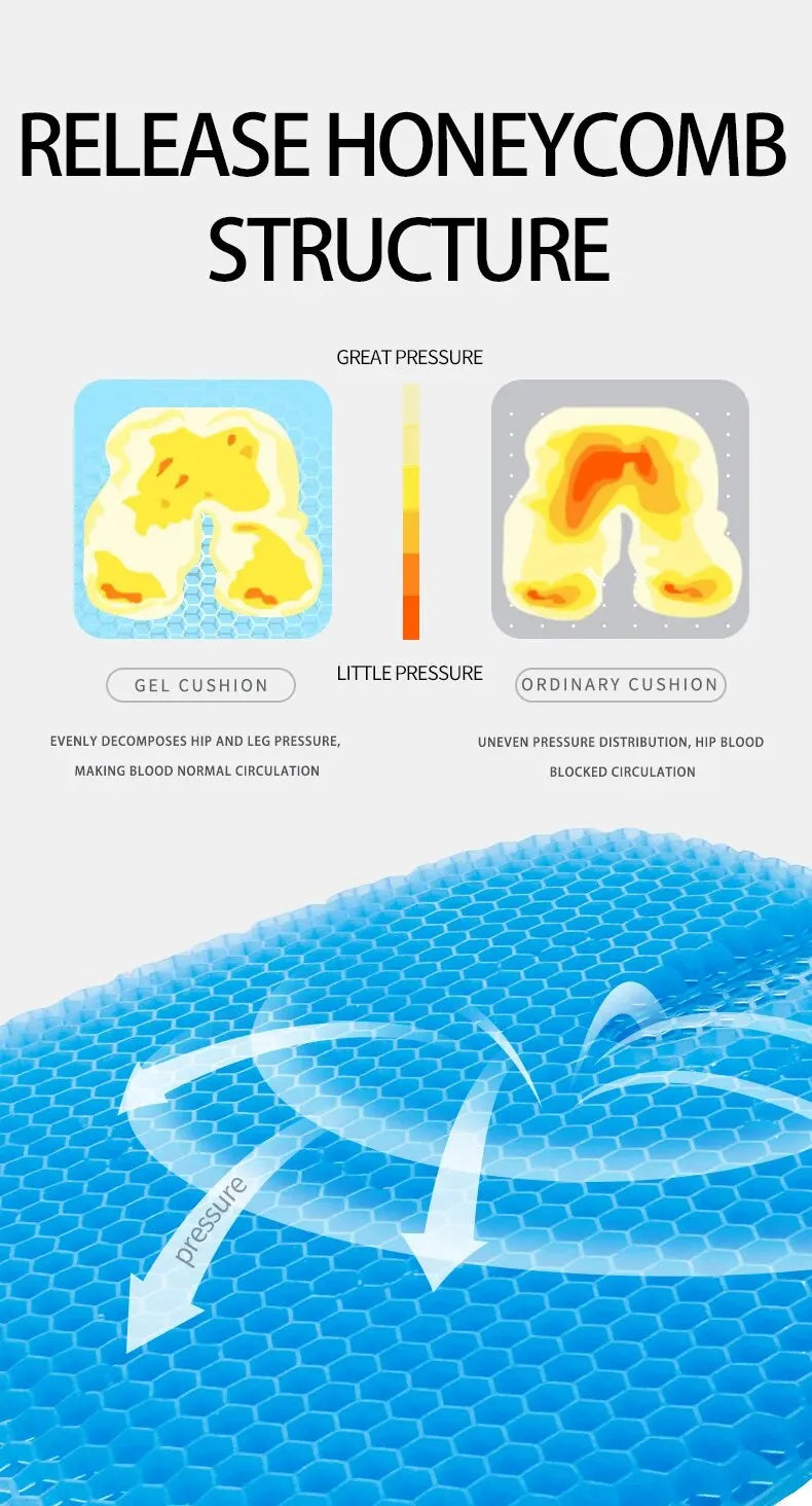 Gel Seat Cushion 40x35cm