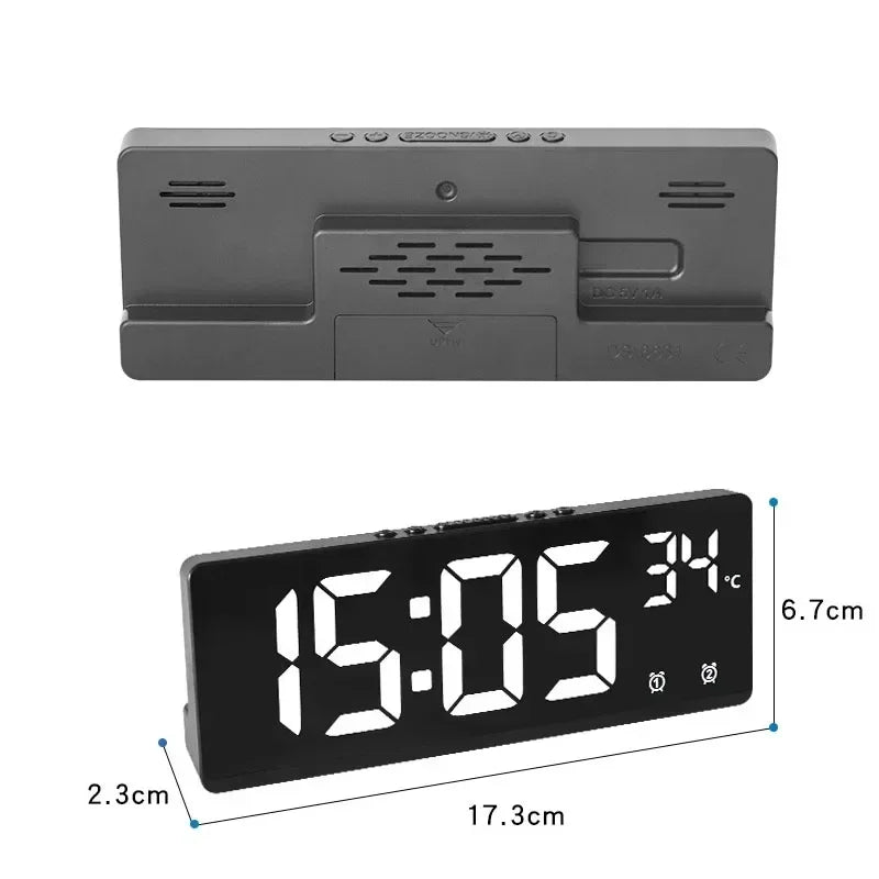 Digital Alarm Clock with Voice Control and LED Display