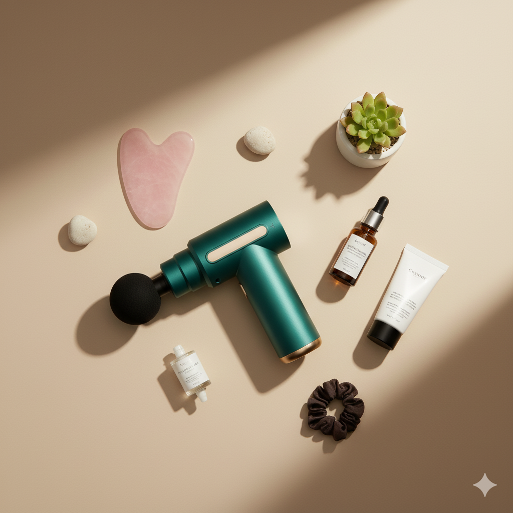 ReLive™ Mini Massage Gun – Deep Tissue Muscle Relaxation & Recovery Device